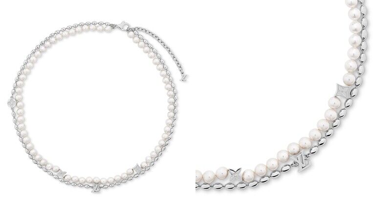 Super Junior演唱會東海項鍊是什麼牌子？珍珠＋LV標誌、雙層疊戴，價格、超美細節一次帶你看