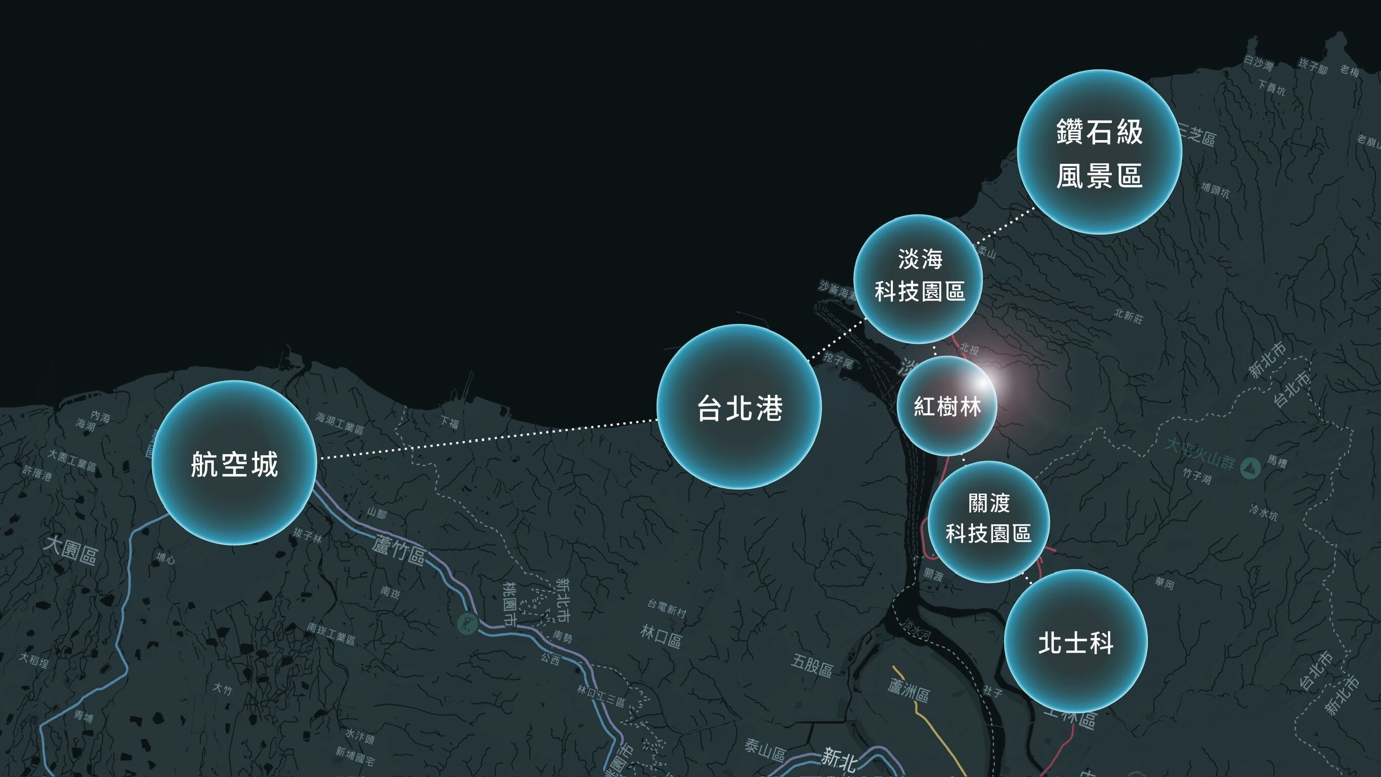 ▲▼紅樹林,捷運,紅線,新北大巨蛋,淡江大橋,輝達,北士科,將捷舟際,將捷建設。（圖／業者提供）