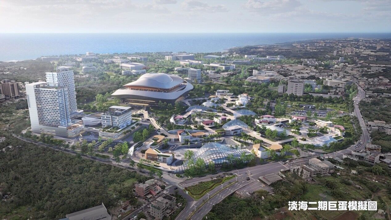 ▲▼紅樹林,捷運,紅線,新北大巨蛋,淡江大橋,輝達,北士科,將捷舟際,將捷建設。（圖／業者提供）