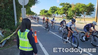 2025全國自由車公路錦標賽 台東關山警全力護航