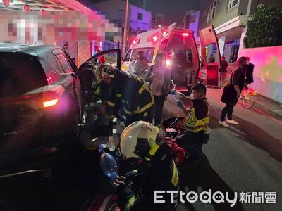 快訊／開車到幼兒園接小孩！台中男突昏倒失去心跳　搶救無效亡