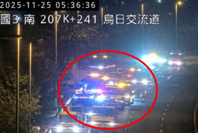 快訊／國道今晨事故　成立緊急應變小組