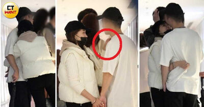 餐廳候位「當眾上下摸男友」她一拉下口罩…是小優！恩愛黏TT全被拍