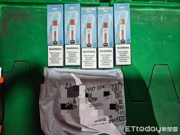 ▲▼    　電子菸違禁品持續流竄　海巡查緝不手軟   。（圖／海巡署中部分署第四岸巡隊提供）