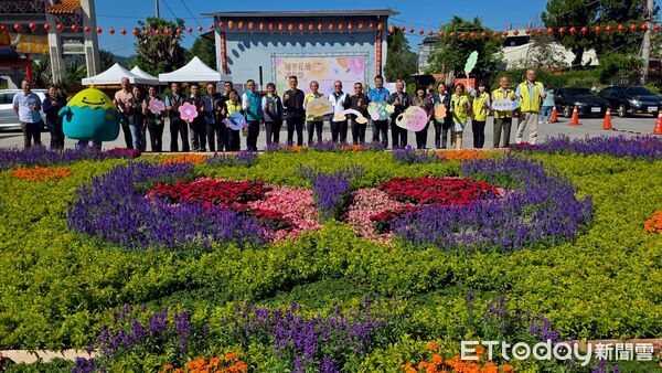 ▲2025埔里花卉展暨南投花卉嘉年華於11月22日登場。（圖／埔里鎮公所提供）