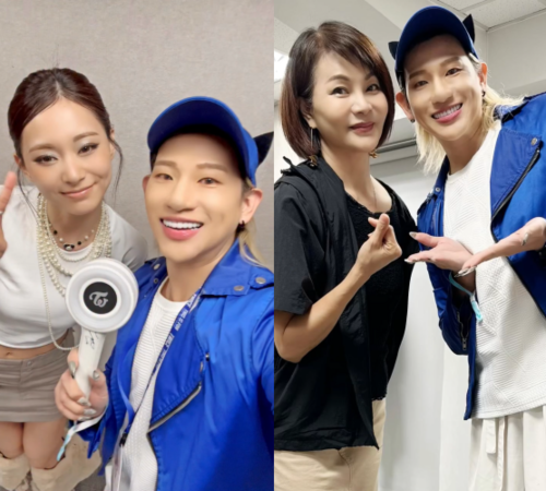 ▲▼嘻小瓜合照TWICE子瑜「是我先看到的」。（圖／翻攝自Instagram／kuakua_0629）