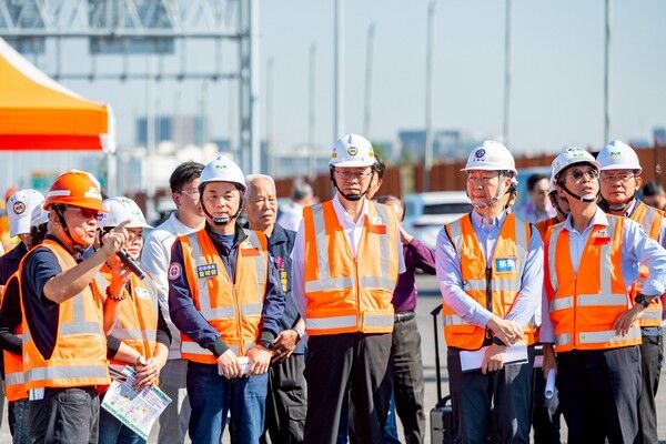 ▲中豐交流道工程進度超前