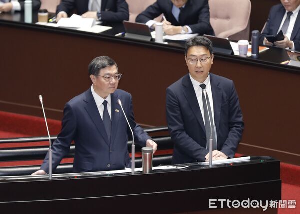 ▲▼行政院長卓榮泰、交通部長陳世凱接受質詢。（圖／記者湯興漢攝）