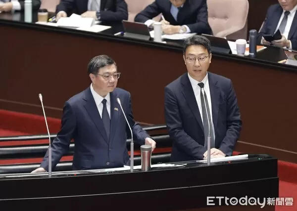 ▲▼行政院長卓榮泰、交通部長陳世凱接受質詢。（圖／記者湯興漢攝）