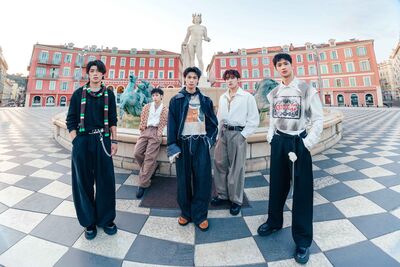 男團FEniX回來了! 「南法街頭嗨跳」帥到遊客暴動