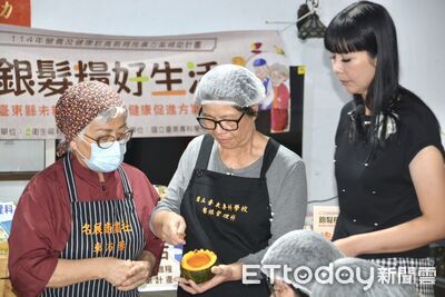 超高齡化人口來臨　台東專科下鄉推廣「吃出健康」