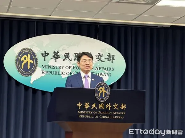 ▲▼外交部發言人兼公眾會執行長蕭光偉。（圖／記者詹詠淇攝）