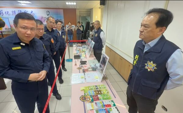 ▲彰化縣警局公布打詐儀表板。（圖／警方提供，以下同）