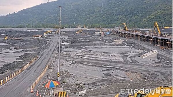 ▲鋼便橋空拍照。（圖／公路局提供，下同）