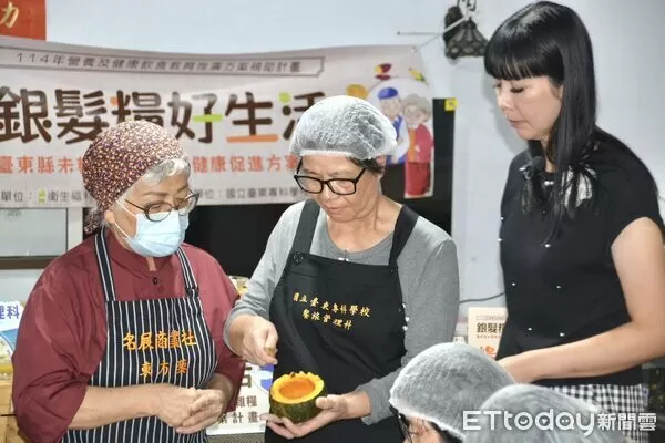▲台東專科主動下鄉推廣「吃出健康」。（圖／記者楊晨東翻攝）