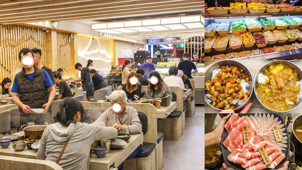 ▲▼啵仔旬鍋物蘆洲店。（圖／部落客陳小可的吃喝玩樂授權提供）