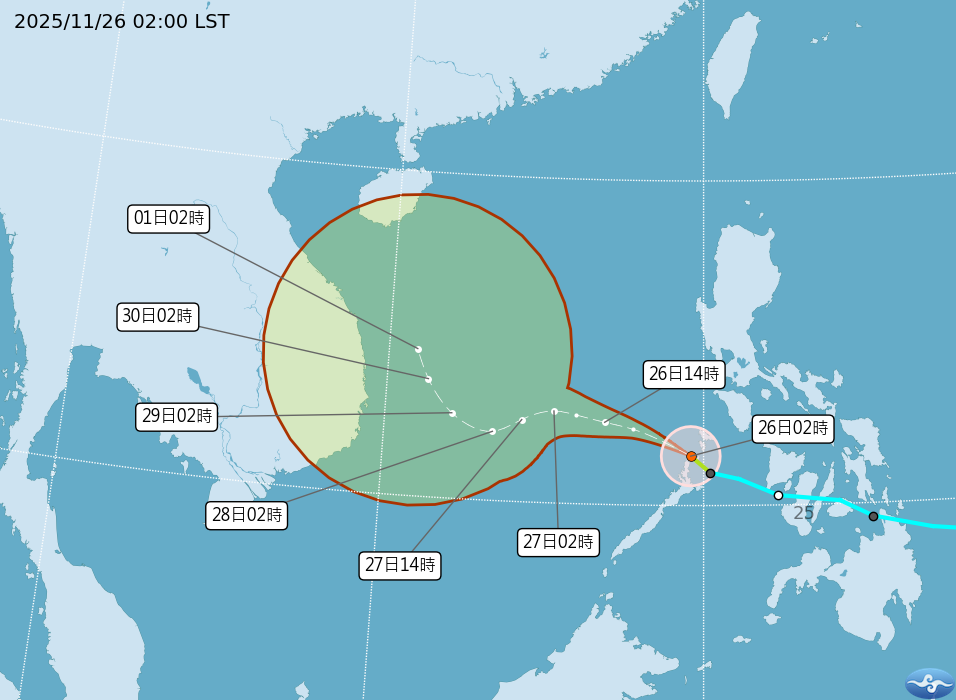 （圖／氣象署）