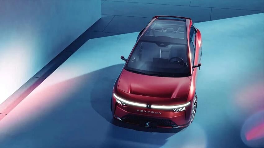 ▲三菱澳洲原廠確認販售鴻海提供Model B電動車。（圖／翻攝自鴻海）