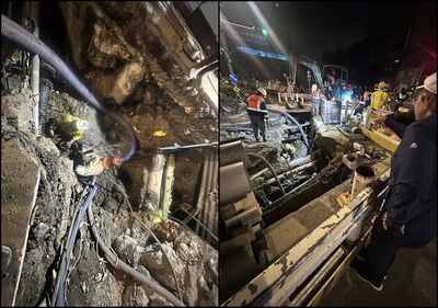 台電施工挖破水管　新北板橋、土城多處地區停水至今晨5：30