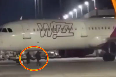 飛機開走了！乘客沒趕上「破門闖停機坪」肉身攔截　離譜畫面曝