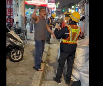 「警察一到我就打你」丟垃圾爆口角　平頭哥狂飆清潔隊員挨告