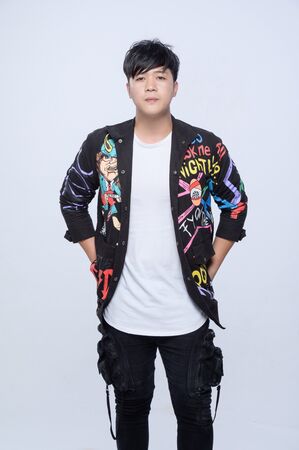 ▲吳亦偉瘦身後判若兩人。（圖／台北海大提供）