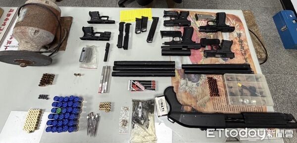 ▲南警啟動「打詐、掃黑、肅槍」專案，全市同步查緝犯罪成果豐碩。（記者林東良翻攝，下同）