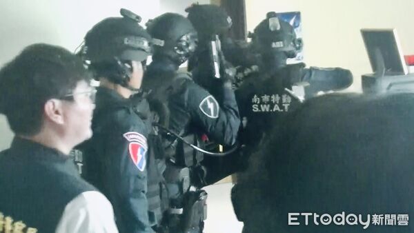 ▲南警啟動「打詐、掃黑、肅槍」專案，全市同步查緝犯罪成果豐碩。（記者林東良翻攝，下同）