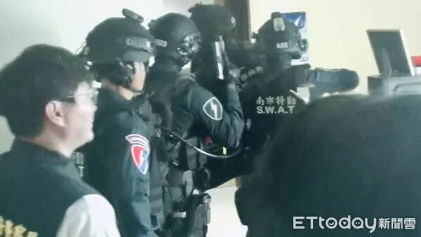 ▲南警啟動「打詐、掃黑、肅槍」專案，全市同步查緝犯罪成果豐碩。（記者林東良翻攝，下同）