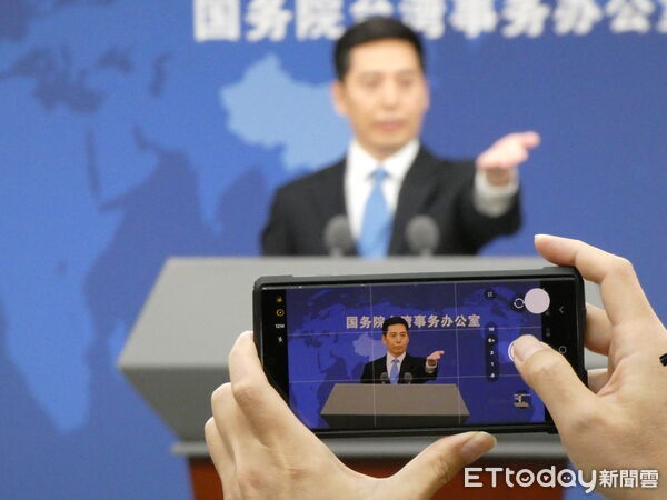 ▲▼大陸國台辦發言人彭慶恩20251126。（圖／記者陳冠宇攝）