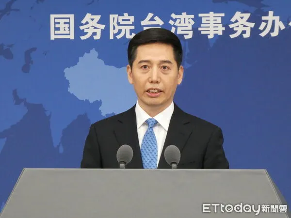 ▲▼大陸國台辦發言人彭慶恩20251126。（圖／記者陳冠宇攝）