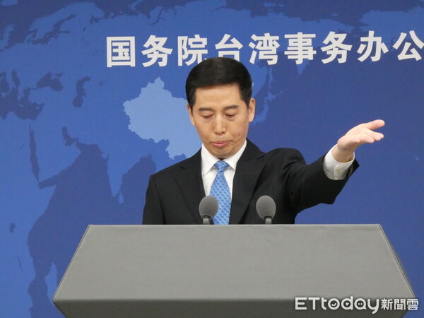 ▲▼大陸國台辦發言人彭慶恩20251126。（圖／記者陳冠宇攝）