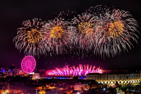 ▲▼高雄義大跨年煙火秀。（圖／業者提供）