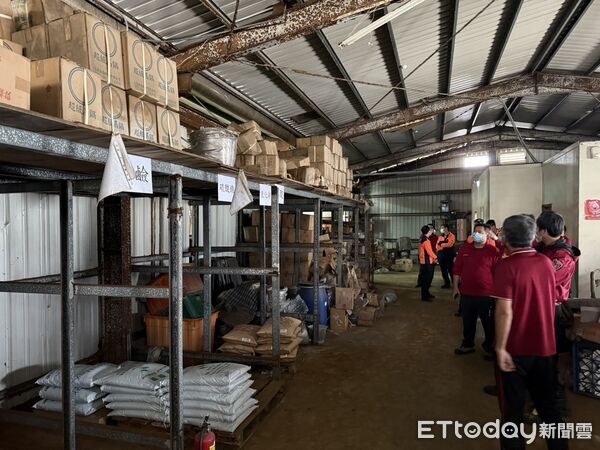 ▲台南市消防第五大隊前往三吉金屬有限公司踏勘，掌握高危物質場所的動線與作業環境。（記者林東良翻攝，下同）