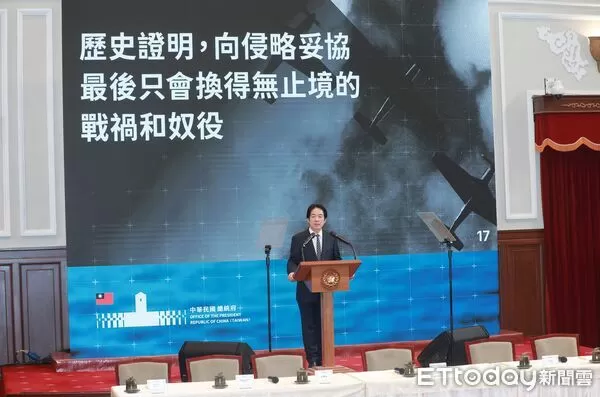 ▲▼總統召開「守護民主台灣國安行動方案」國安高層會議記者會-賴清德。（圖／記者周宸亘攝）