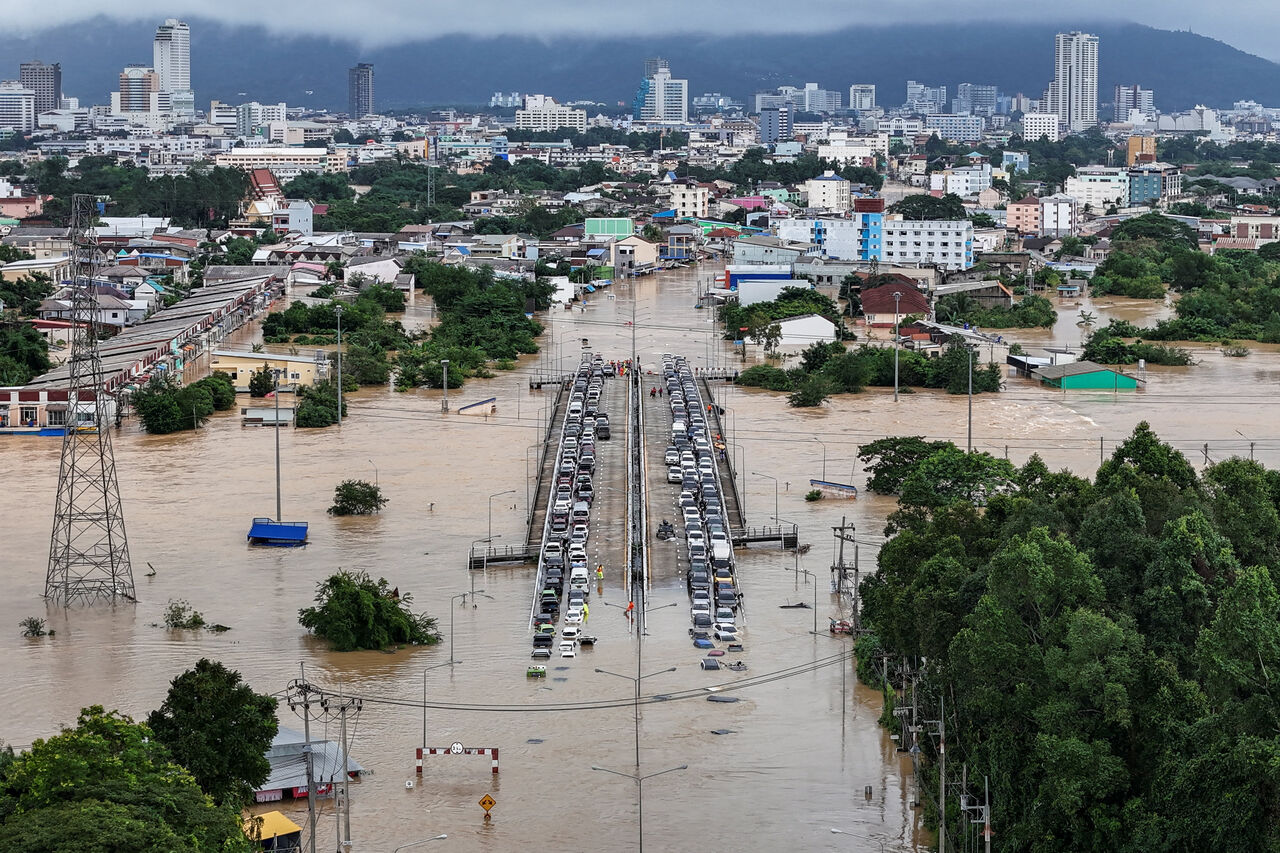 泰國「300年一遇」暴雨大淹水19人死亡 宋卡府進入緊急狀態