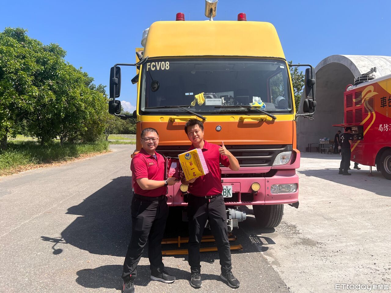 再奪全國第一! 台南消防救災指揮通訊平台車操作奪年度優勝