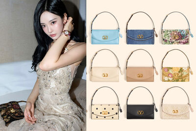 aespa寧寧薄紗造型拎Valentino新包超勸敗！DeVain 27種款式讓人選擇困難