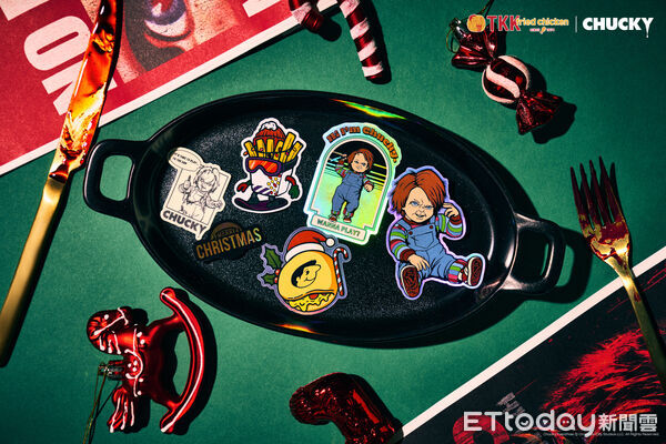 ▲▼頂呱呱推出《鬼娃恰吉 CHUCKY》第2波聯名周邊，。（圖／業者提供）