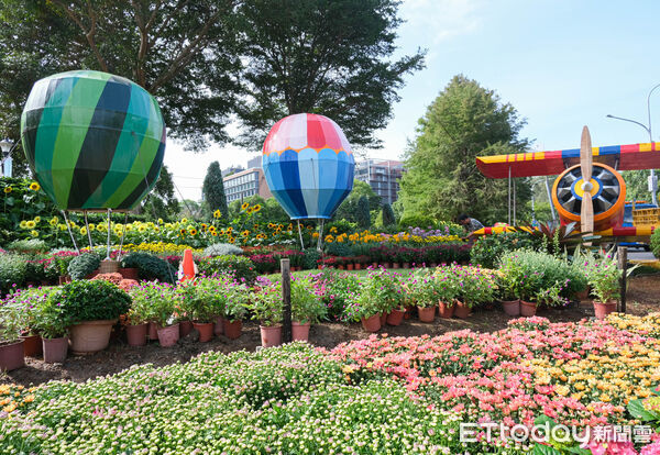 ▲2025士林官邸菊展~藝菊圓夢。（圖／記者彭懷玉攝）