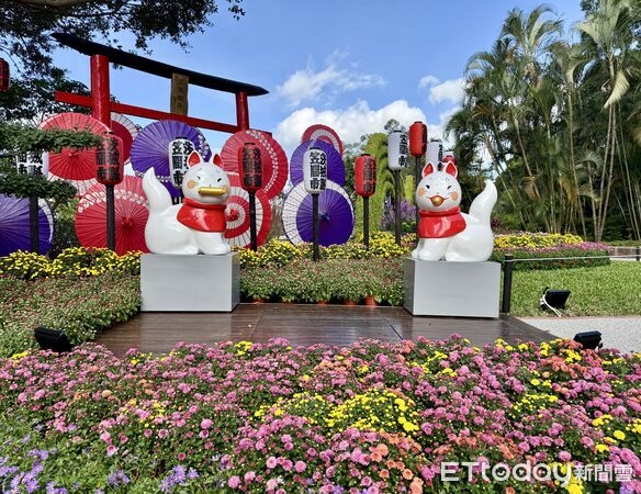 ▲2025士林官邸菊展~藝菊圓夢。（圖／記者彭懷玉攝）