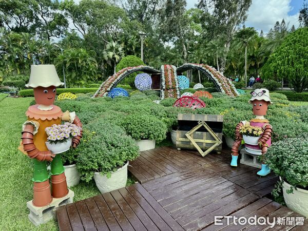 ▲2025士林官邸菊展~藝菊圓夢。（圖／記者彭懷玉攝）