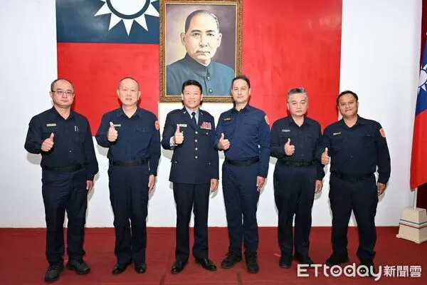 ▲台東縣警察局授階典禮展現警隊傳承。（圖／記者楊晨東翻攝）