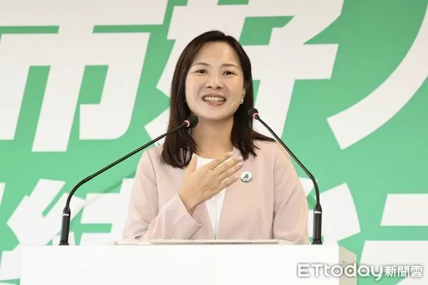 ▲▼2026民主進步黨新北、苗栗縣市長提名記者會,苗栗縣⾧候選⼈陳品安致詞    。（圖／記者徐文彬攝）
