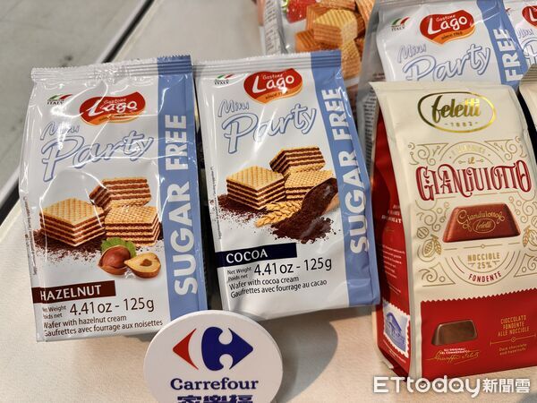 ▲▼家樂福即日起至12月9日推出「味旅義大利」，多項義大利商品優惠。（圖／記者林育綾攝）