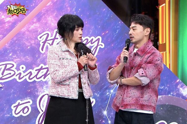 ▲唐綺陽感性哭了。（圖／TVBS）