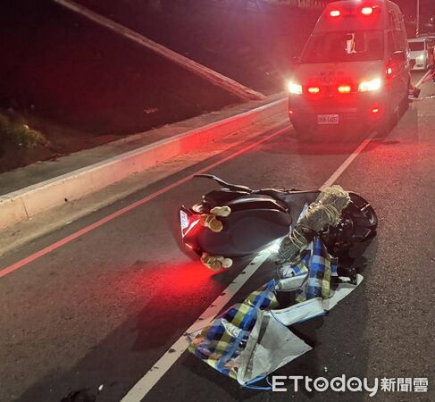 ▲賴男穿越大漢溪堤外便道，莊男閃避不及直接撞上，送醫搶救不治。（圖／記者陸運陞翻攝）