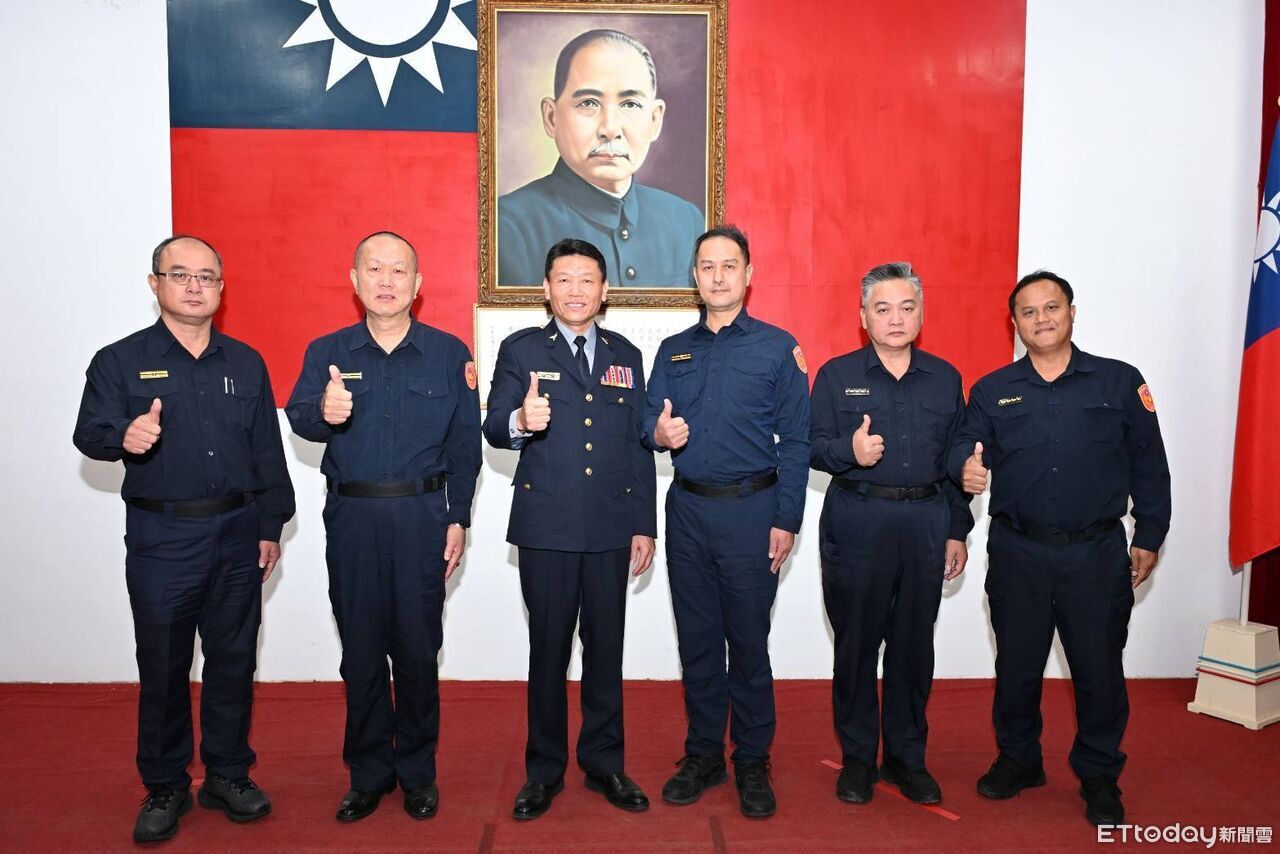 台東縣警局舉行陞職授階典禮 肯定5名資深與優秀警力