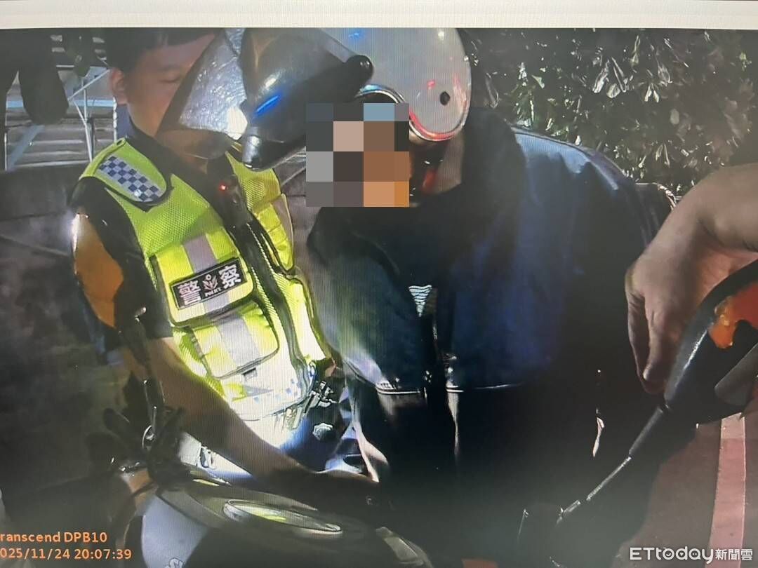 台東首例!毒品唾液快篩正式上路 騎士蛇行遭攔驗出安毒陽性