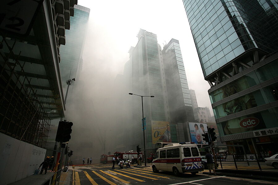 ▲香港嘉禾大廈2008年爆5級火警。（圖／翻攝維基百科WiNG）